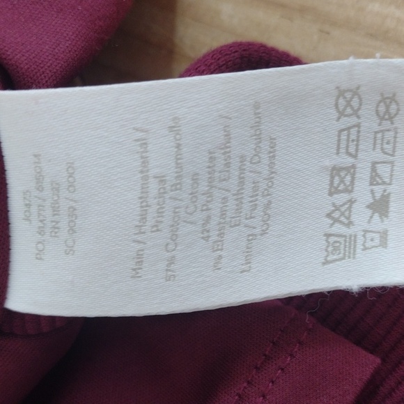 Boden Dark Pink Elsa Ottoman Ribbed Knit Body Con Sheath Dress w Belt - Picture 9 of 14